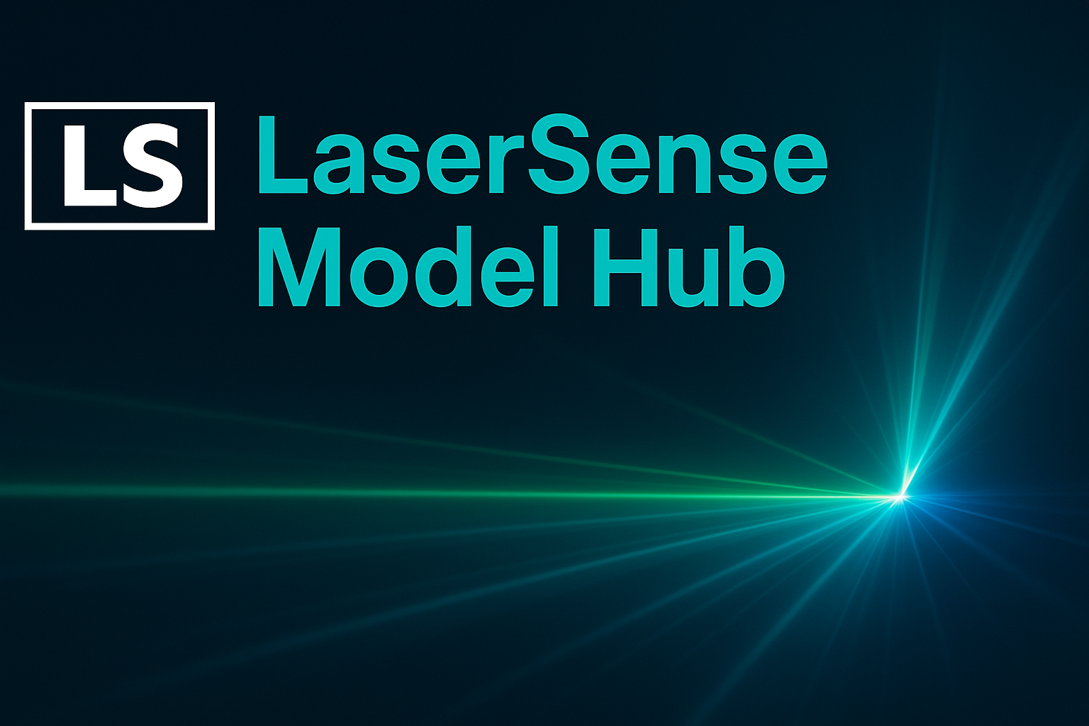 LaserSense Model Hub visualization